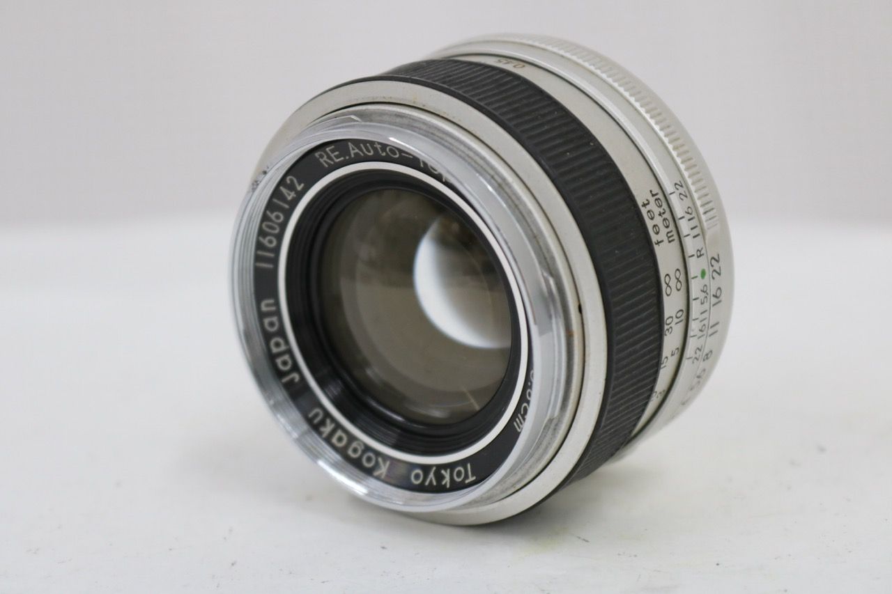 【返品保証】 Tokyo Kogaku Japan RE. Auto-Topcor 5.8cm F1.8 レンズ e13703
