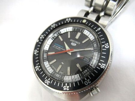 セイコー SEIKO メンズ腕時計 5スポーツ 5126-6030 ブラック 自動巻き 稼働品 オーバーホール歴不明 ノーチェックジャンク品■