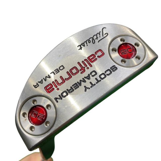 【中古】 タイトリスト SCOTTY CAMERON California DEL MAR(2012) 34インチ パター PT スチール (フレックスその他) メンズ 男性用 右利き 右用 Cランク ゴルフクラブ