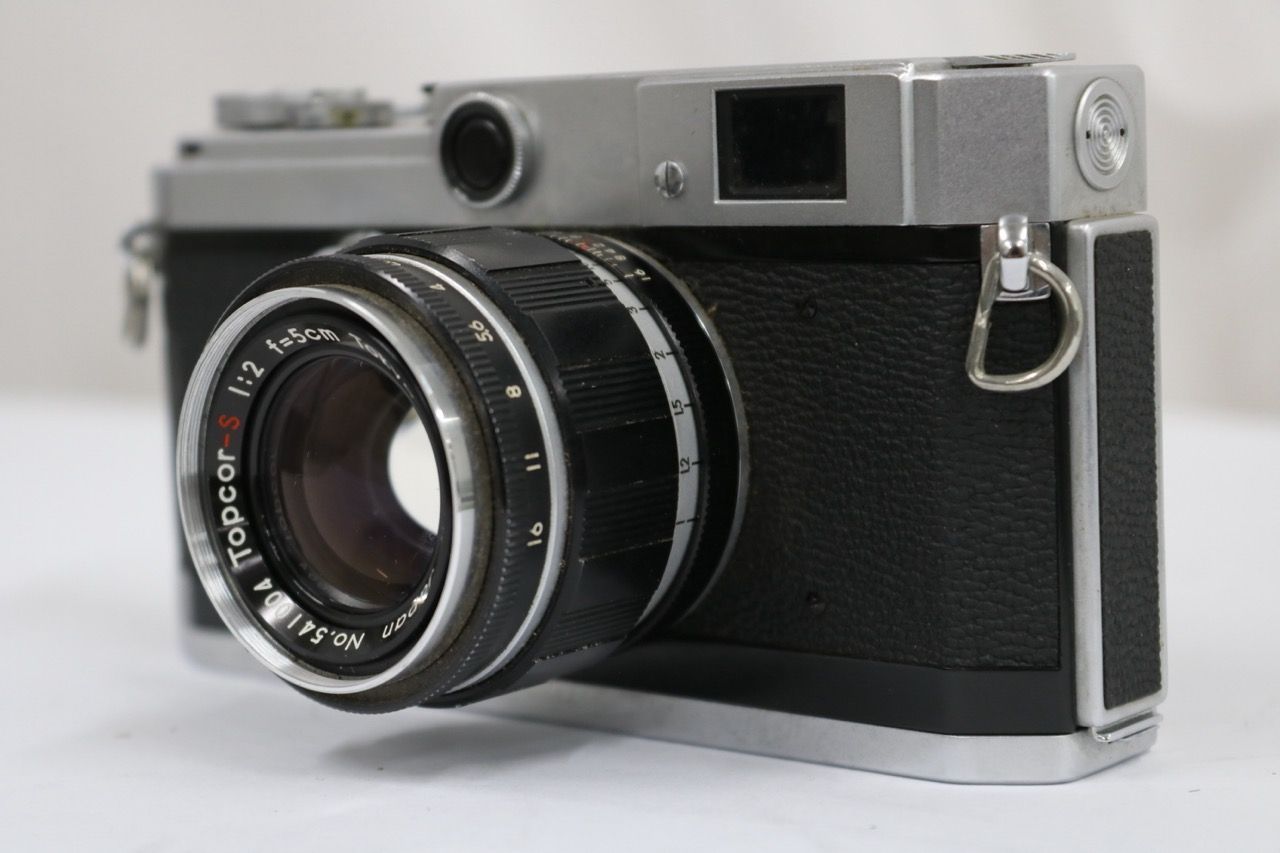 【訳あり品】 キャノン Canon Model L3 + Topcor-S 5cm F2 レンジファインダー カメラ e13742