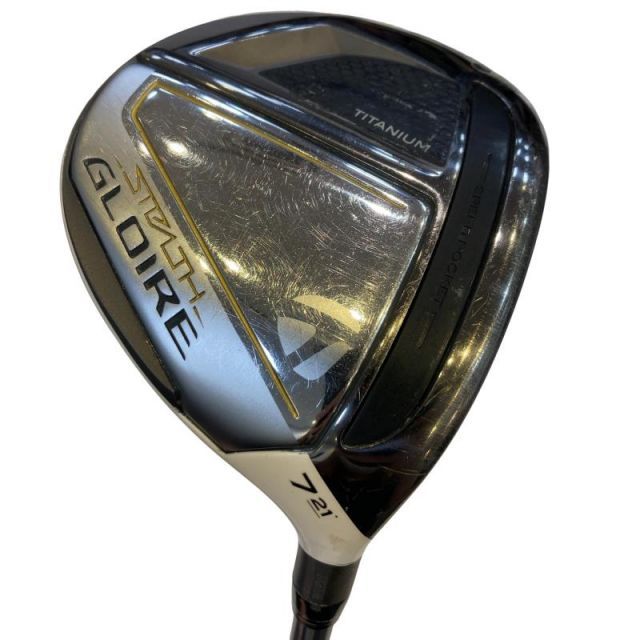 【中古】 テーラーメイド STEALTH GLOIRE 7W フェアウェイウッド FW リシャフト (フレックスその他) メンズ 男性用 右利き 右用 Cランク ゴルフクラブ