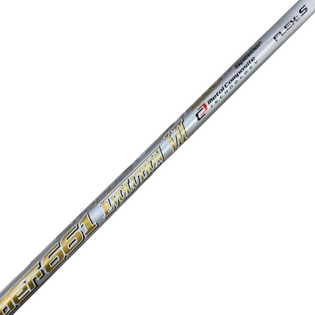 【中古】 テーラーメイドスリーブ付き(Qi4D系) フジクラドライバー用 シャフト Speeder 661 EVOLUTION VII (フレックスS)Bランク ゴルフクラブ