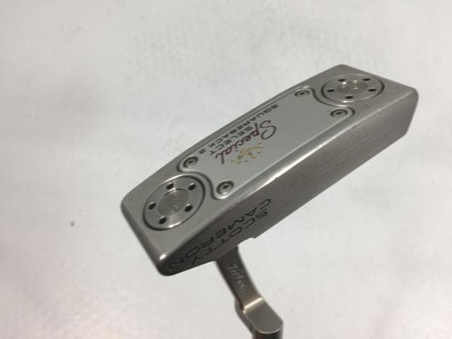 返品OK 【中古ゴルフクラブ】タイトリスト スコッティ・キャメロン スペシャルセレクト スクウェアバック2 2020 オリジナルスチール パター