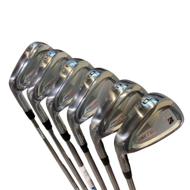【中古】 ブリヂストン BRIDGESTONE 242CB+ 6S レフティ アイアンセット IR NS PRO 950GH neo (フレックスS) メンズ 男性用 左利き レフティ 左用 Bランク ゴルフクラブ