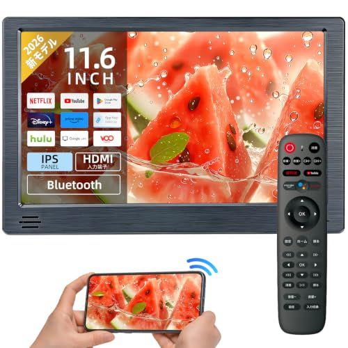 R◆【公式】SAKUKA ヘッドレストモニター Android TV 搭載 Bluetooth接続 ミラーリング対応 スマートリアモニター 11.6インチ大画面 後部座席 モニター 車載 hdmi/av/usb入力 日本語説明書付き 一年保証 0af10fc3
