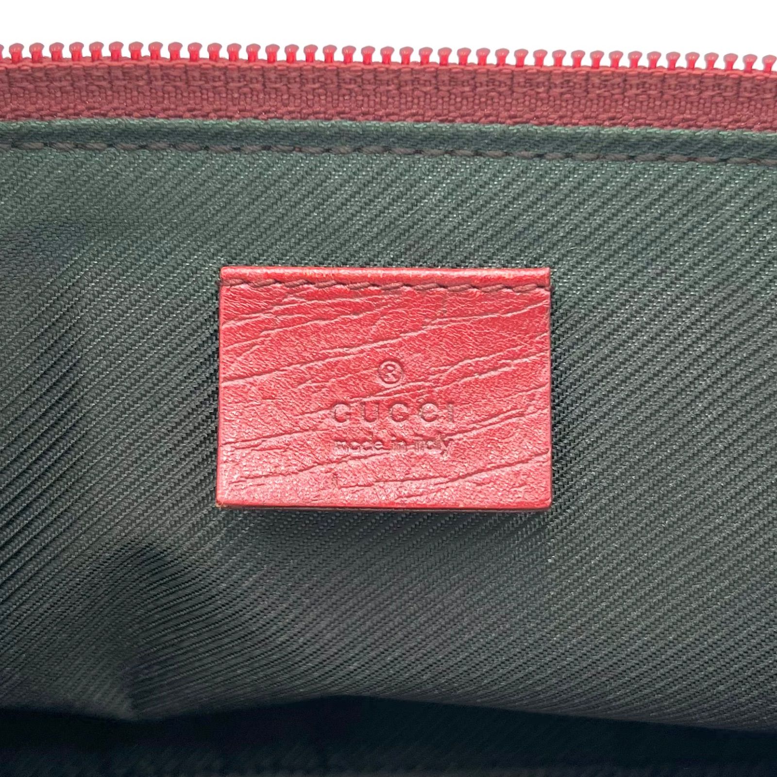 美品◎GUCCI グッチ GGキャンバス ゴールド金具 アクセサリーポーチ