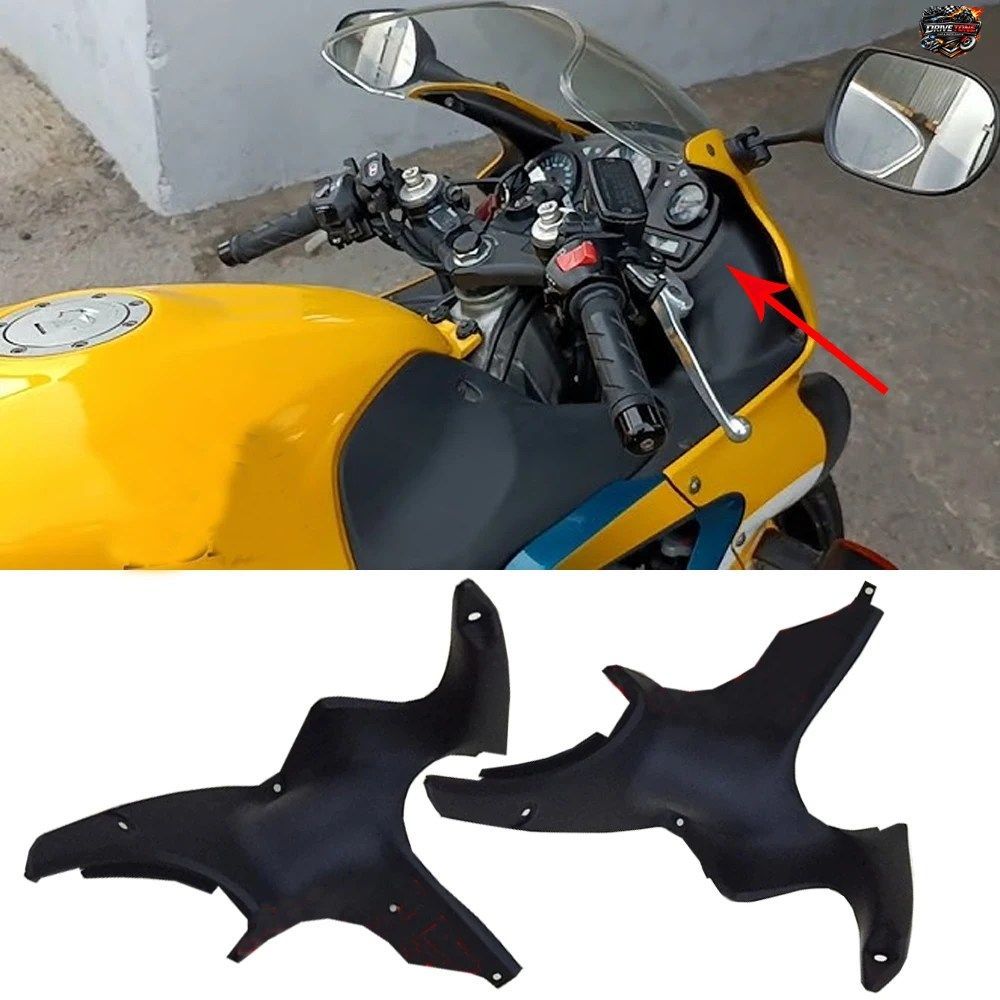 ホンダ CBR 600F F4 1999 2000 CBR600F エアインテークフェアリング ラムチューブ ダクトカバー インストルメントパネル サイドトリム カウ