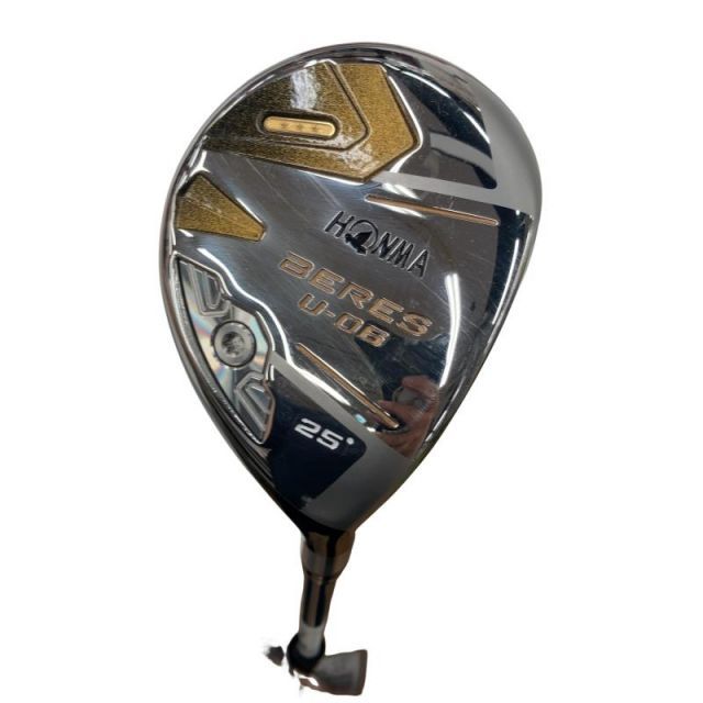 【中古】 本間ゴルフ BERES U-06 25° ユーティリティ UT 3S ARMRQX 43 (フレックスR) メンズ 男性用 右利き 右用 Bランク ゴルフクラブ