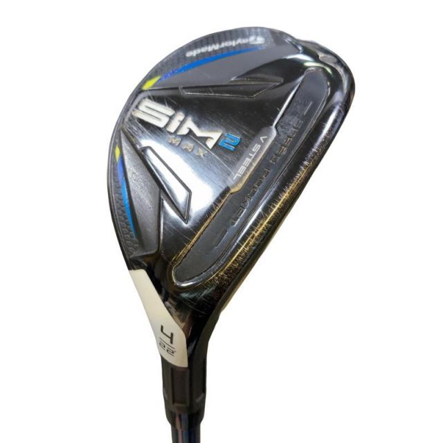 【中古】 テーラーメイド SIM2 MAX U4 ユーティリティ UT TENSEI BLUE TM60(SIM2 UT) (フレックスR) メンズ 男性用 右利き 右用 Cランク ゴルフクラブ
