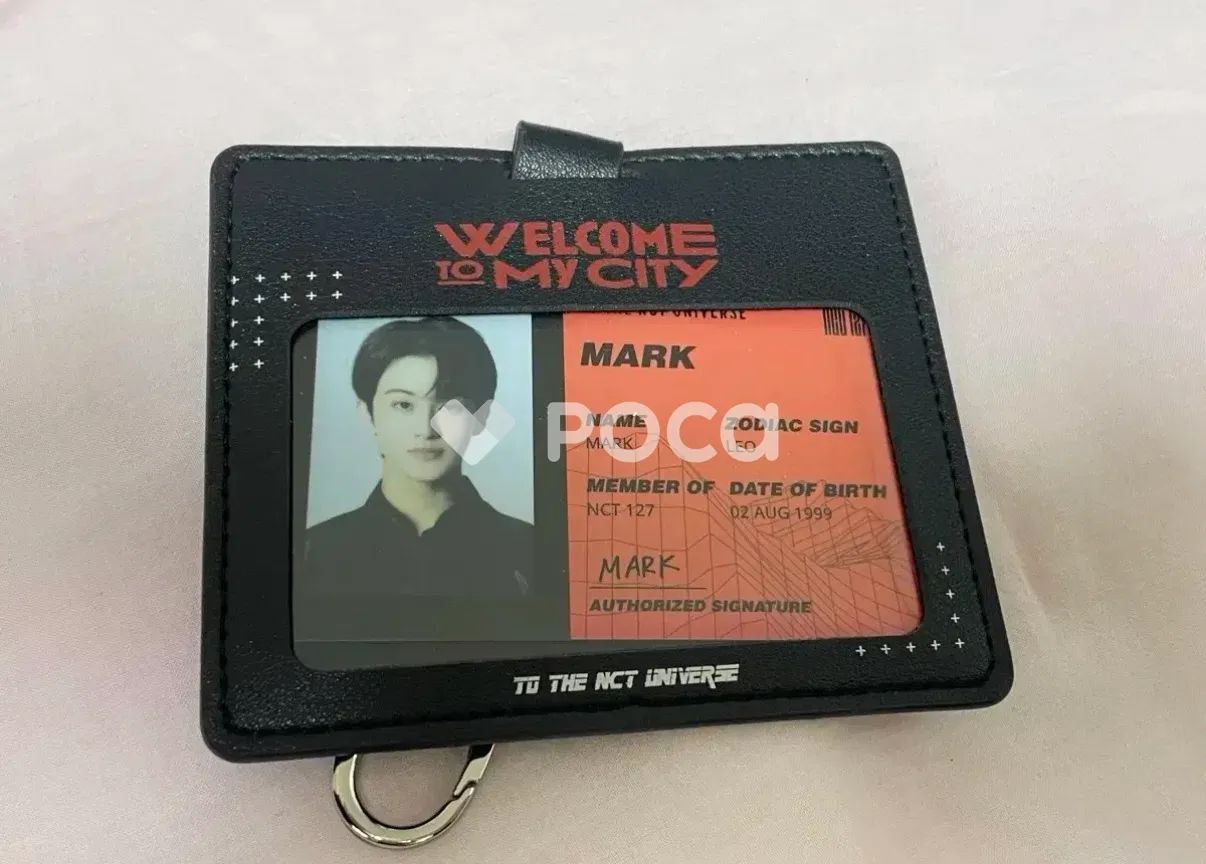NCT マーク NCT 127: WELCOME TO MY CITY LUGGAGE TAG & ID CARD & ID