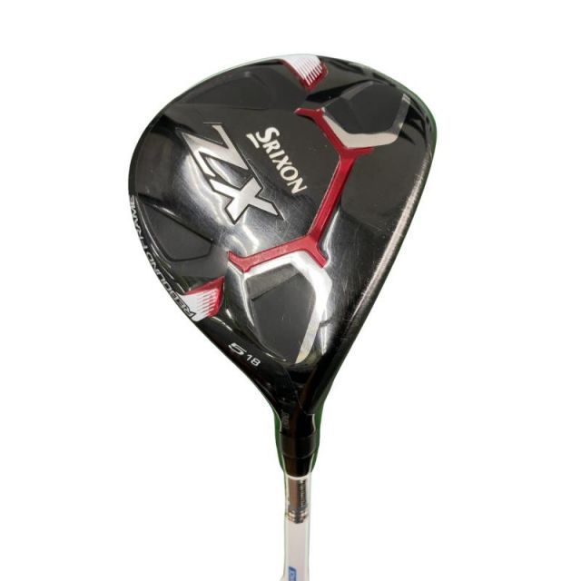 【中古】 ダンロップ SRIXON ZX F 5W フェアウェイウッド FW 純正特注シャフト (フレックスS) メンズ 男性用 右利き 右用 Cランク ゴルフクラブ