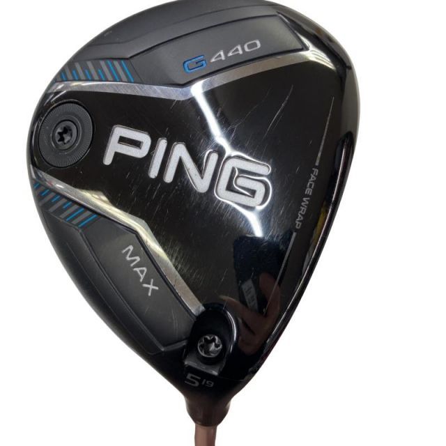 【中古】 ピン G440 MAX 5W フェアウェイウッド FW PING TOUR 2.0 CHROME 75(FW) (フレックスS) メンズ 男性用 右利き 右用 Cランク ゴルフクラブ