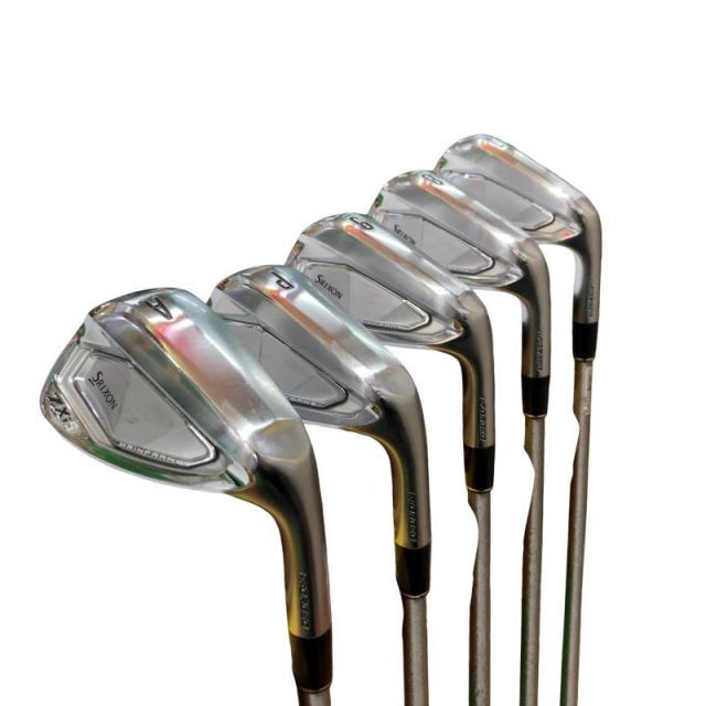【中古】 ダンロップ SRIXON ZXi5 6S アイアンセット IR 純正特注シャフト (フレックスR) メンズ 男性用 右利き 右用 Cランク ゴルフクラブ