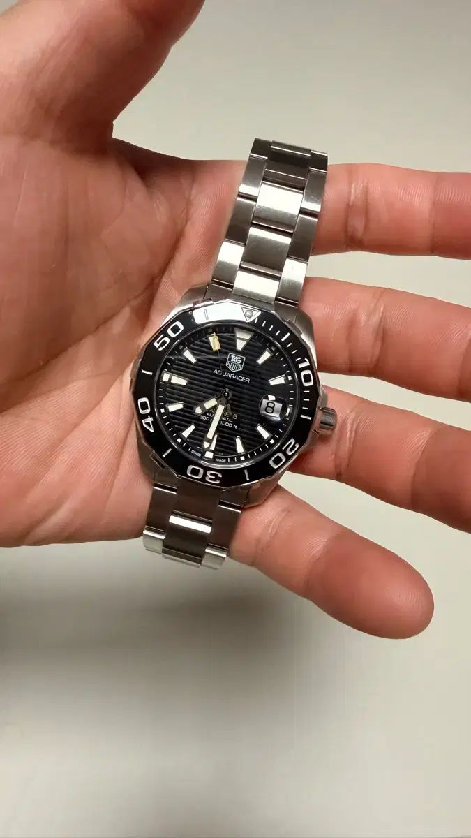 TAG Heuer タグ・ホイヤー アクア 레이서 300 ブラック オート 41mm