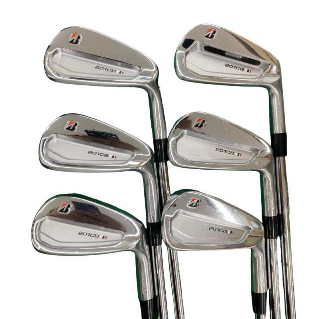 【中古】 ブリヂストン TOUR B 201CB 6S アイアンセット IR NS PRO MODUS3 TOUR105 (フレックスS) メンズ 男性用 右利き 右用 Cランク ゴルフクラブ
