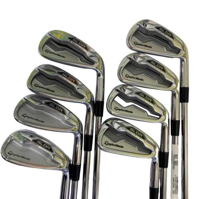 【中古】 テーラーメイド SLDR 8S アイアンセット IR NS PRO 930GH (フレックスS) メンズ 男性用 右利き 右用 Cランク ゴルフクラブ