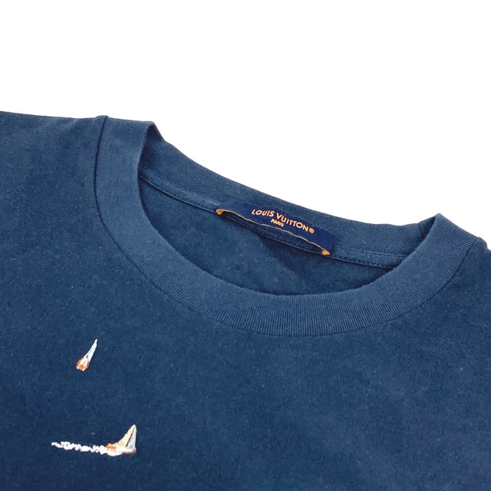 LOUIS VUITTON ルイヴィトン 半袖Tシャツ LVロゴ 不明 コットン
