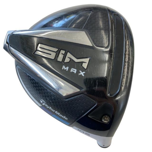 【中古】 テーラーメイド SIM MAX 10.5° ドライバー DR リシャフト (フレックスその他) メンズ 男性用 右利き 右用 Cランク ゴルフクラブ