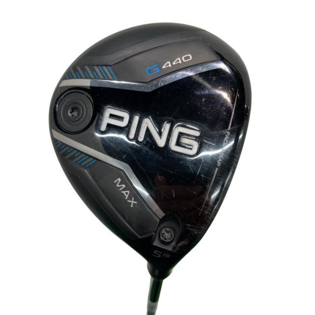 【中古】 ピン G440 MAX 5W フェアウェイウッド FW PING TOUR 2.0 CHROME 65(FW) (フレックスX) メンズ 男性用 右利き 右用 Cランク ゴルフクラブ