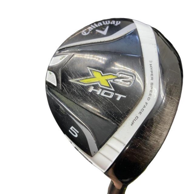 【中古】 キャロウェイ X2 HOT 5W フェアウェイウッド FW X2 HOT(フェアウェイ) (フレックスSR) メンズ 男性用 右利き 右用 Cランク ゴルフクラブ
