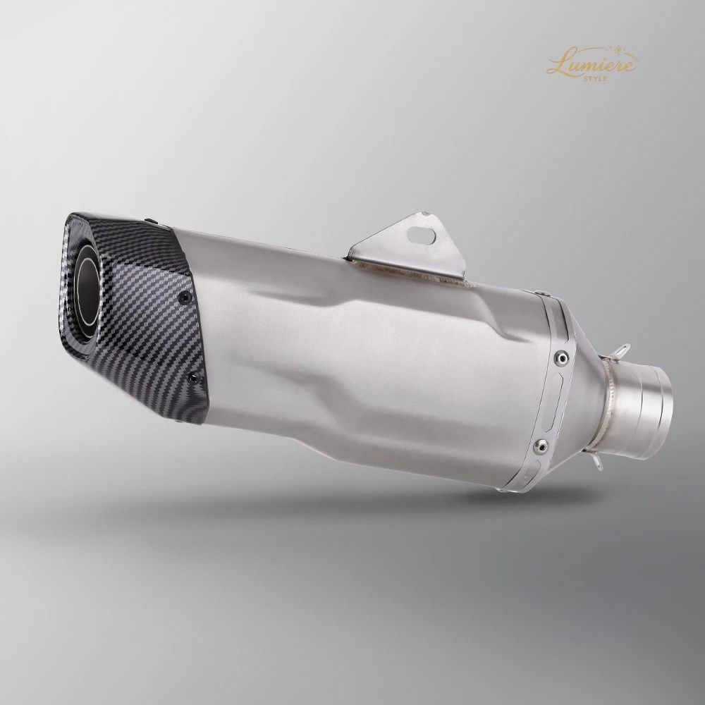 オートバイ用エキゾーストマフラー 51mm ラリーバイク用エキゾーストパイプキット K196 テールチューブ DBキラー付き F900GS ADV 800X PRO