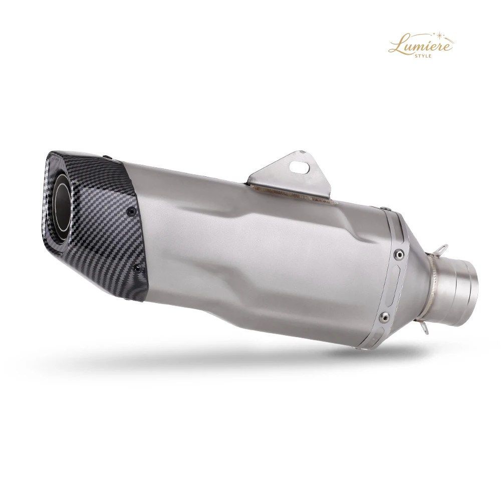 オートバイ用エキゾーストマフラー 51mm ラリーバイク用エキゾーストパイプキット K196 テールチューブ DBキラー付き F900GS ADV 800X PRO