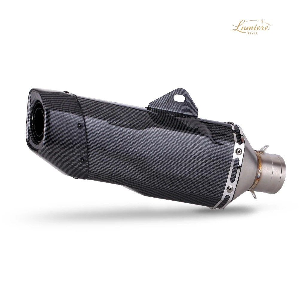 オートバイ用エキゾーストマフラー 51mm ラリーバイク用エキゾーストパイプキット K196 テールチューブ DBキラー付き F900GS ADV 800X PRO
