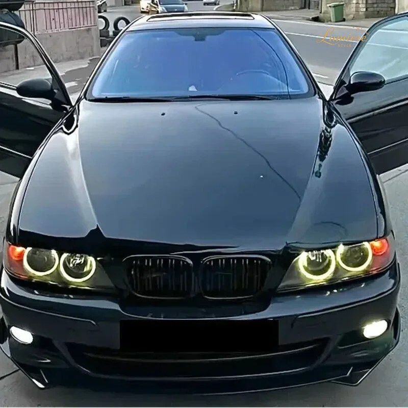 ダブルスラットスタイル BMW X5 E53 1999 - 03 フロントキドニーメッシュグリル ダブルスラットスタイル BMW X5 E53 1999 - 03 フロントキドニーメッシュグリル
