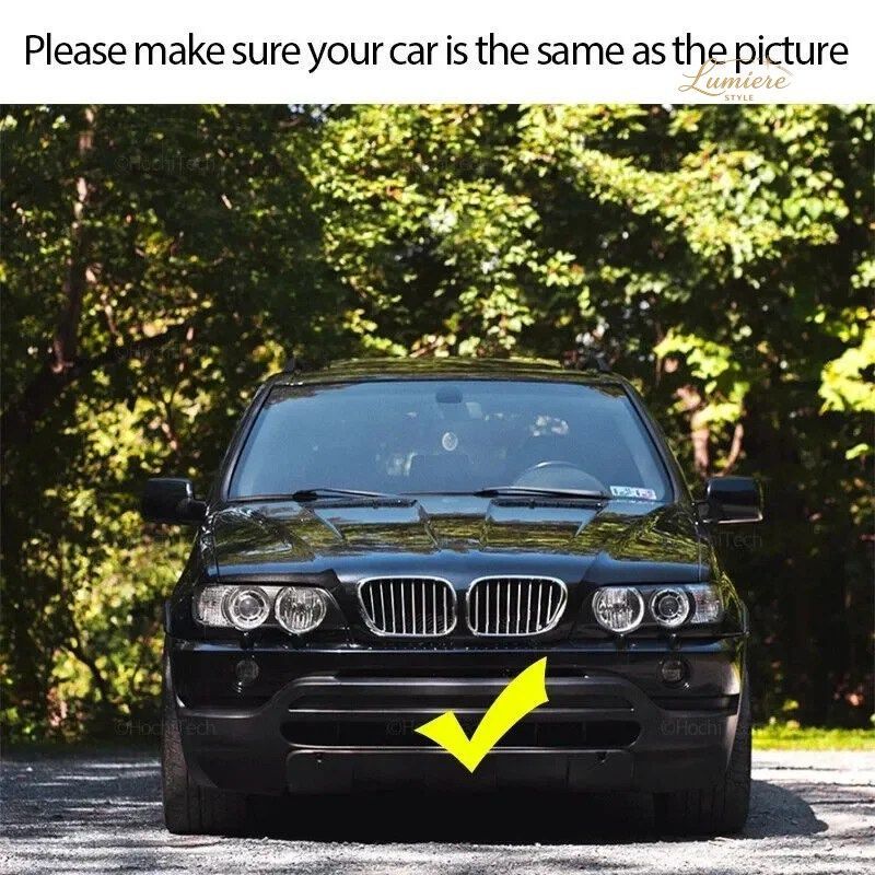 ダブルスラットスタイル BMW X5 E53 1999 - 03 フロントキドニーメッシュグリル ダブルスラットスタイル BMW X5 E53 1999 - 03 フロントキドニーメッシュグリル