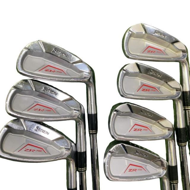 【中古】 ダンロップ SRIXON ZR-700 8S アイアンセット IR NS PRO 950GH (フレックスS) メンズ 男性用 右利き 右用 Cランク ゴルフクラブ