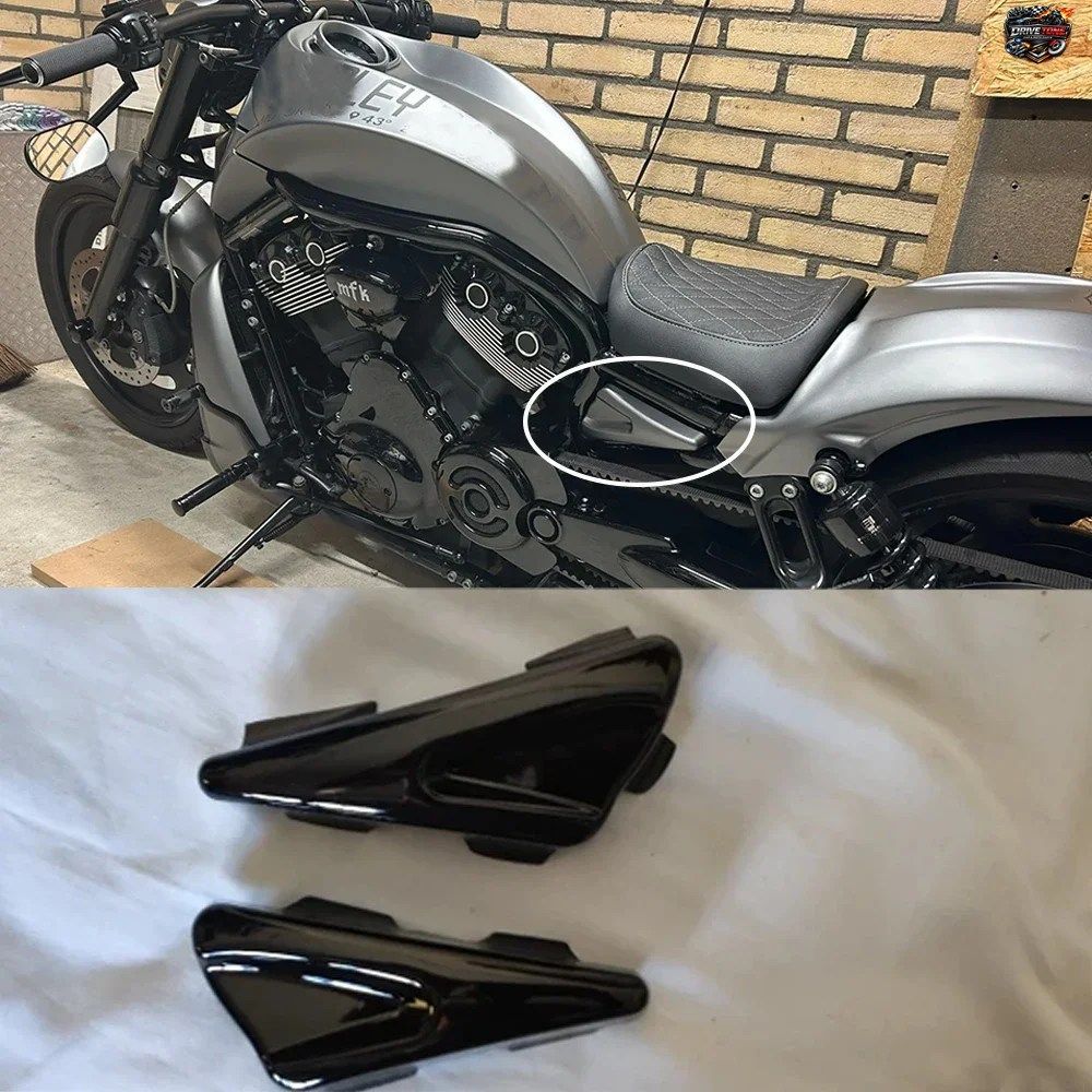 ハーレー VROD V ROD V-ROD VRSCDX NIGHT ROD SPECIAL NRS VRSCF MUSCLE VRSCD タンクサイドパネル フレームカバー カウル オートバイ部品