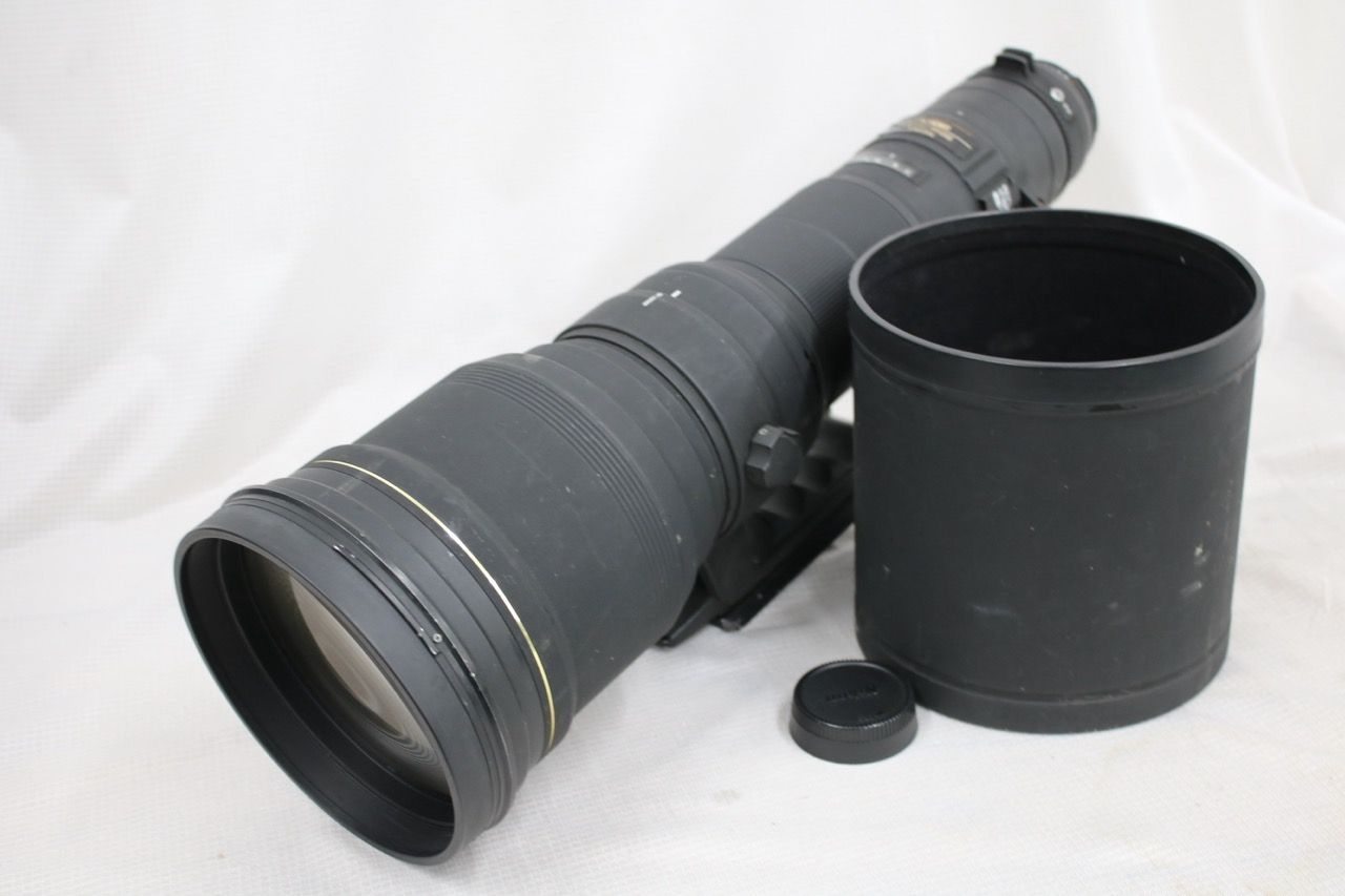 【返品保証】 シグマ Sigma 800mm F5.6 APO EX DG Hyper-Sonic Motor 1571-01 フード付き ニコンマウント レンズ e13766