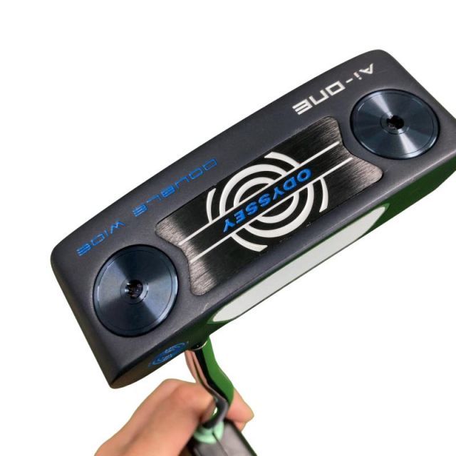 【中古】 オデッセイ Ai-ONE DOUBLE WIDE DB 34インチ パター PT STROKE LAB 90 スチール (フレックスその他) メンズ 男性用 右利き 右用 Bランク ゴルフクラブ