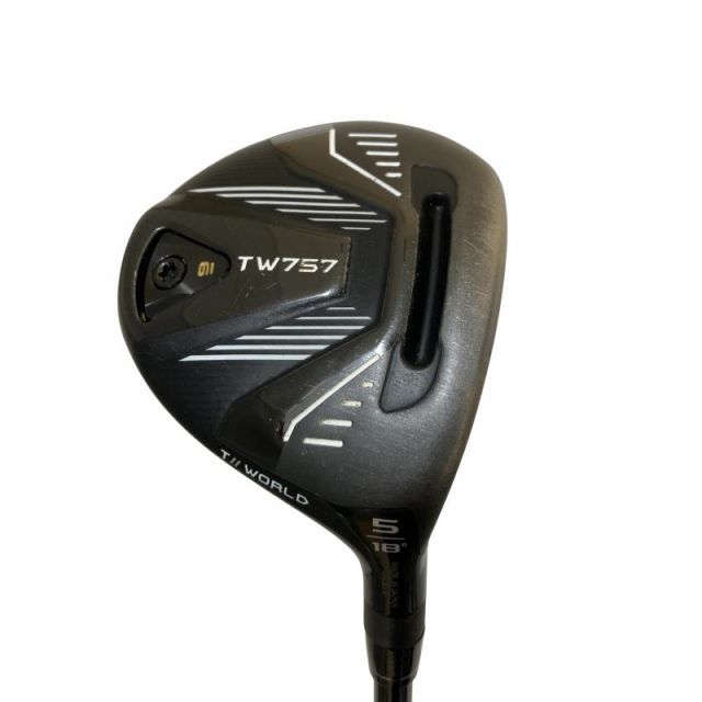 【中古】 本間ゴルフ TOUR WORLD TW757 5W フェアウェイウッド FW VIZARD for TW757(FW) (フレックスR) メンズ 男性用 右利き 右用 Cランク ゴルフクラブ
