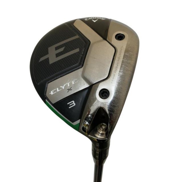 【中古】 キャロウェイ ELYTE X 3W フェアウェイウッド FW VENTUS GREEN 50 for CW(ELYTE FW) (フレックスS) メンズ 男性用 右利き 右用 Cランク ゴルフクラブ