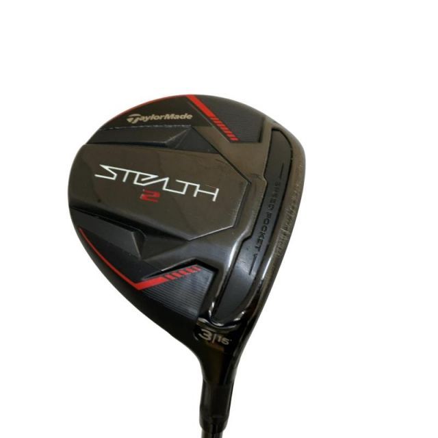 【中古】 テーラーメイド STEALTH2 3W フェアウェイウッド FW TENSEI RED TM50(STEALTH FW) (フレックスS) メンズ 男性用 右利き 右用 Cランク ゴルフクラブ