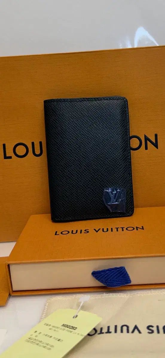 sss級 Louis Vuitton ルイヴィトン ポケット オーガナイザー タイ ブラック カードウォレット