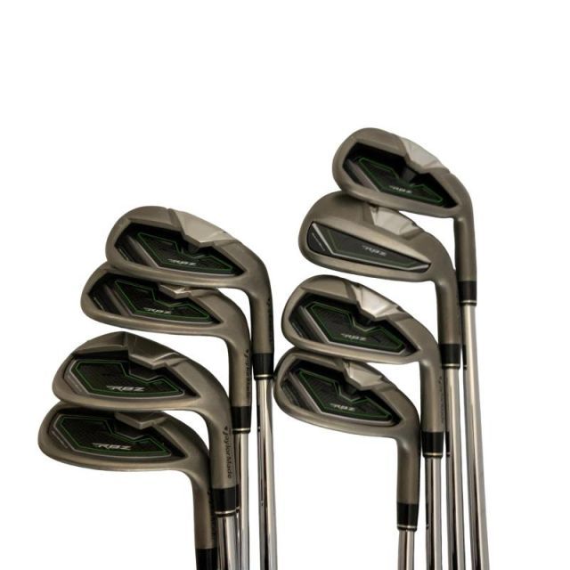 【中古】 テーラーメイド RBZ 8S アイアンセット IR NS PRO 950GH (フレックスS) メンズ 男性用 右利き 右用 Cランク ゴルフクラブ