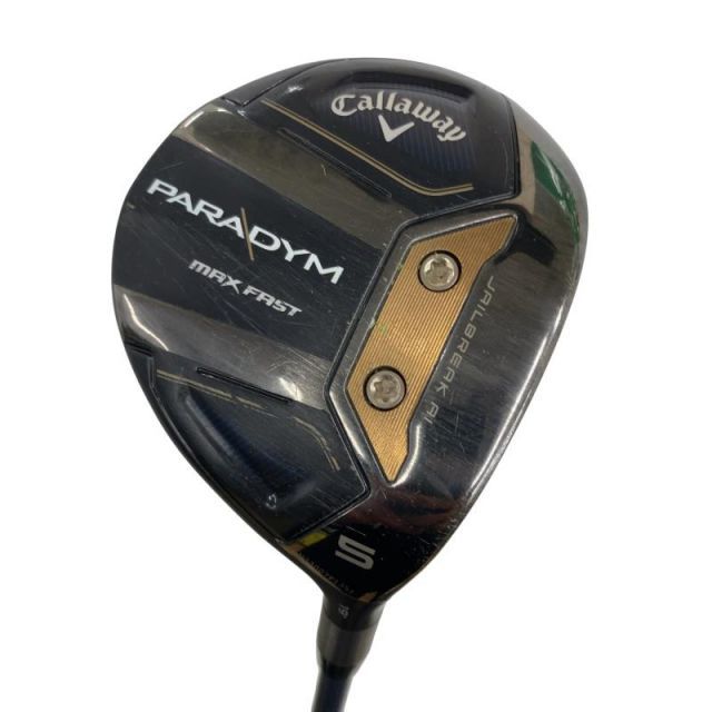 【中古】 キャロウェイ PARADYM MAX FAST 5W フェアウェイウッド FW SPEEDER NX 40 for CW(PARADYM FW) (フレックスS) メンズ 男性用 右利き 右用 Cランク ゴルフクラブ