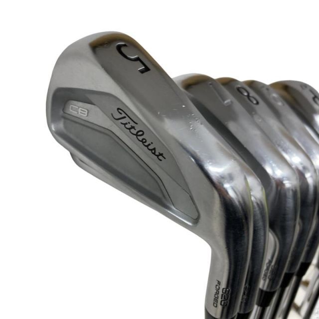 【中古】 タイトリスト Titleist CB 620 8S アイアンセット IR 純正特注シャフト (フレックスX) メンズ 男性用 右利き 右用 Cランク ゴルフクラブ