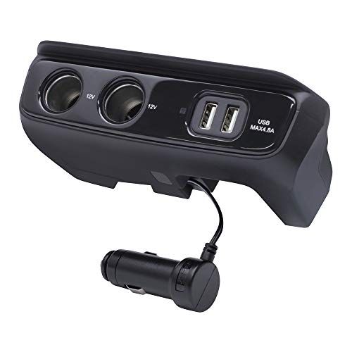 槌屋ヤック(Tsuchiya Yac) 車種専用品 トヨタ ヤリス ヤリスクロス 専用 増設ソケット 電源BOX ブラック SY-YA4as