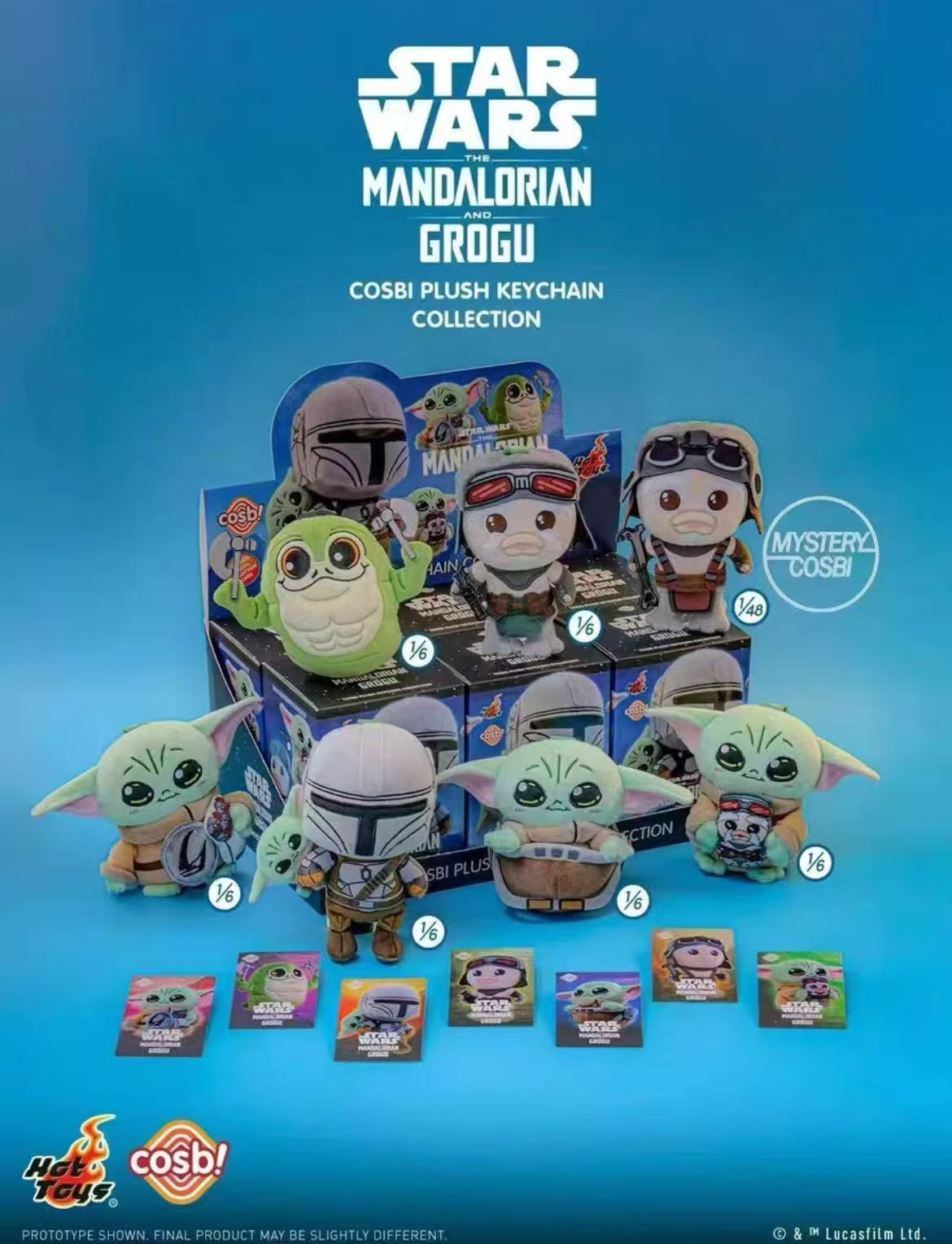 STAR WARS マンダロリアン　グローグー マスコットチャーム 匿名発送 送料無料 スターウォーズ マンダロリアン グローグー