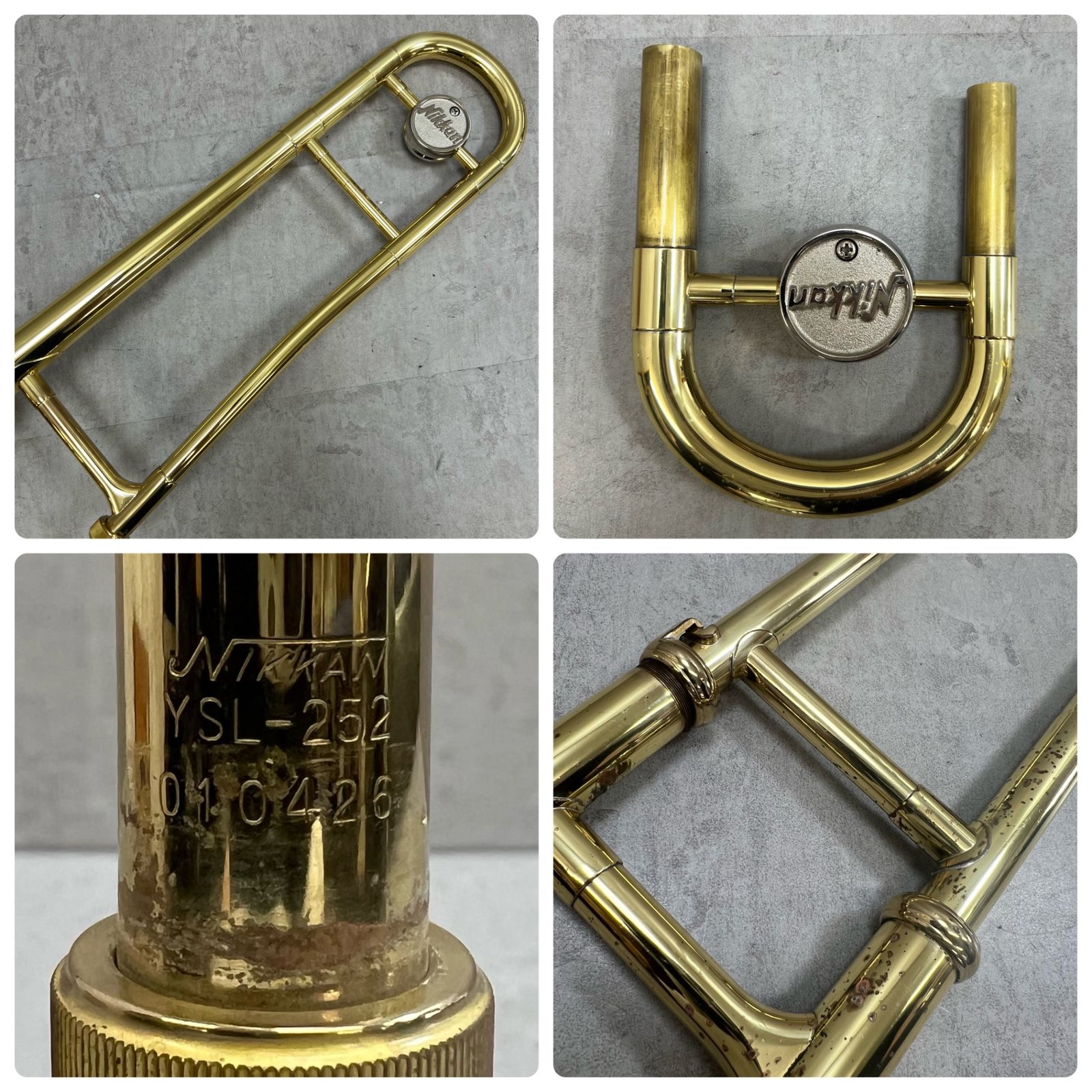 ニッカン （現ヤマハ）テナートロンボーン YSL-252 金管楽器
