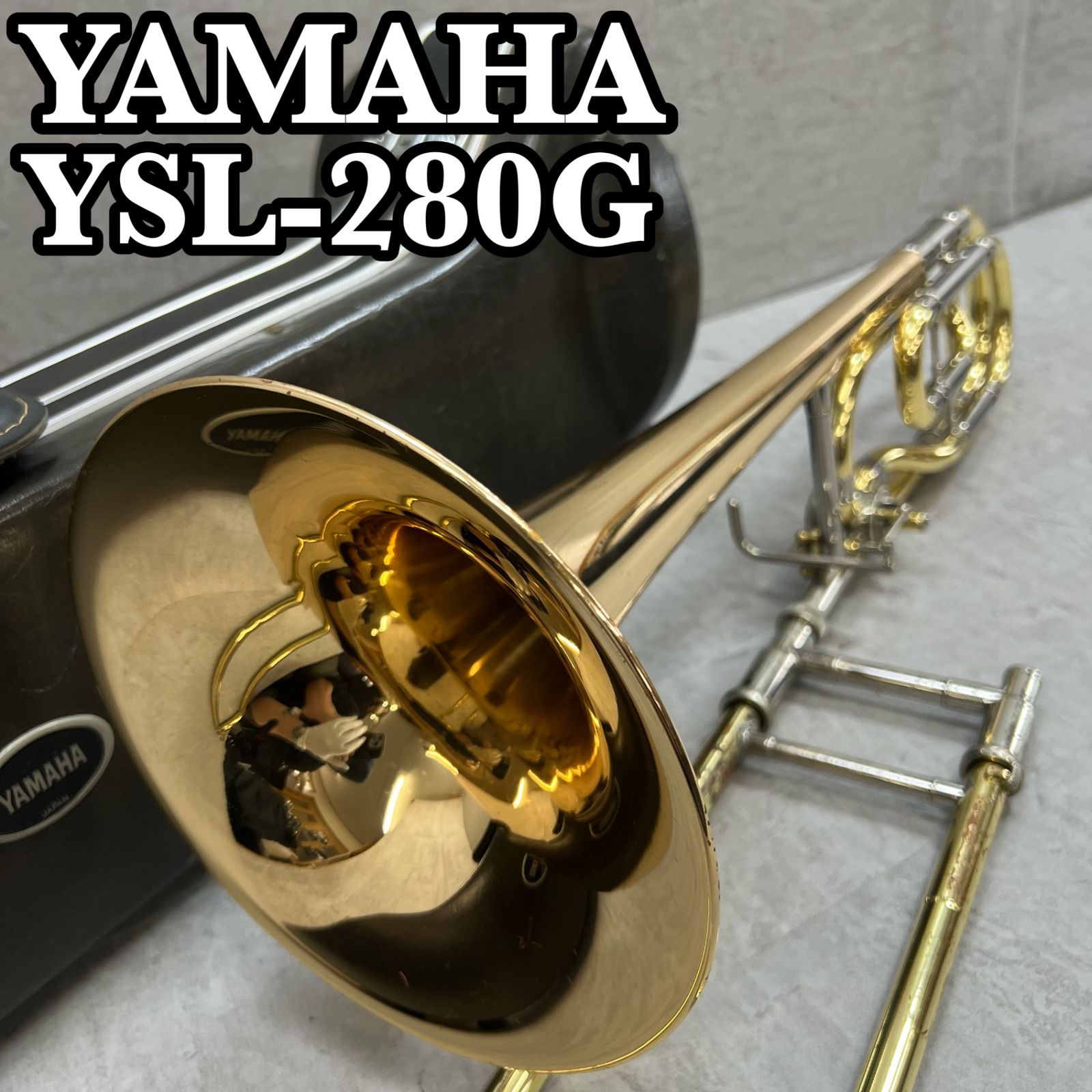 ヤマハ　テナーバストロンボーン　YSL-820G　ゴールドブラス　純正ハードケース　金管楽器　YAMAHA　TenorBass Trombones 78,540円