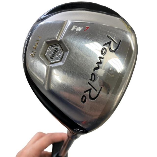 【中古】 RomaRo RomaRo Ray TYPE R シルバー 7W フェアウェイウッド FW リシャフト (フレックスその他) メンズ 男性用 右利き 右用 Cランク ゴルフクラブ