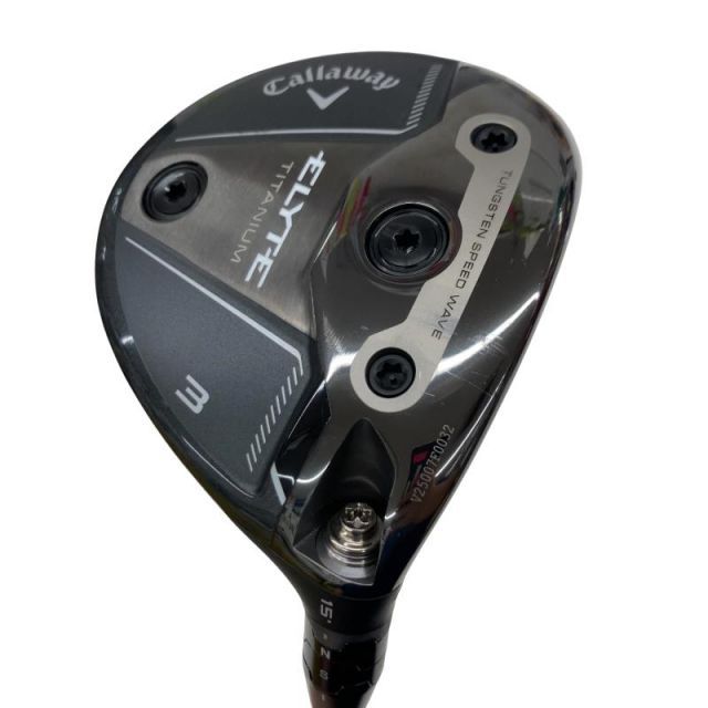 【中古】 キャロウェイ ELYTE TITANIUM 3W フェアウェイウッド FW TENSEI GREEN 60 for CW(ELYTE FW) (フレックスS) メンズ 男性用 右利き 右用 Bランク ゴルフクラブ