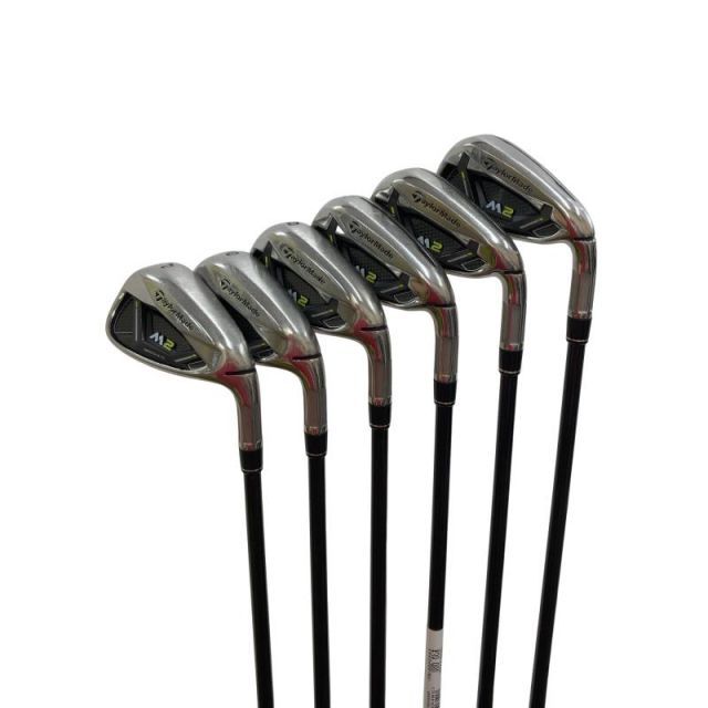 【中古】 テーラーメイド M2(2017) 6S アイアンセット IR TM7-217 (フレックスS) メンズ 男性用 右利き 右用 Dランク ゴルフクラブ