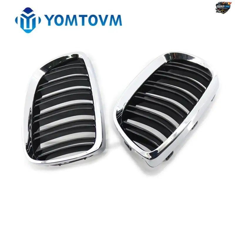 BMW E92 E93 M3 328i 335i クーペ(フェイスリフト前)2006-2011用 グロスブラック フロントキドニーグリル 51137157275 51137157276