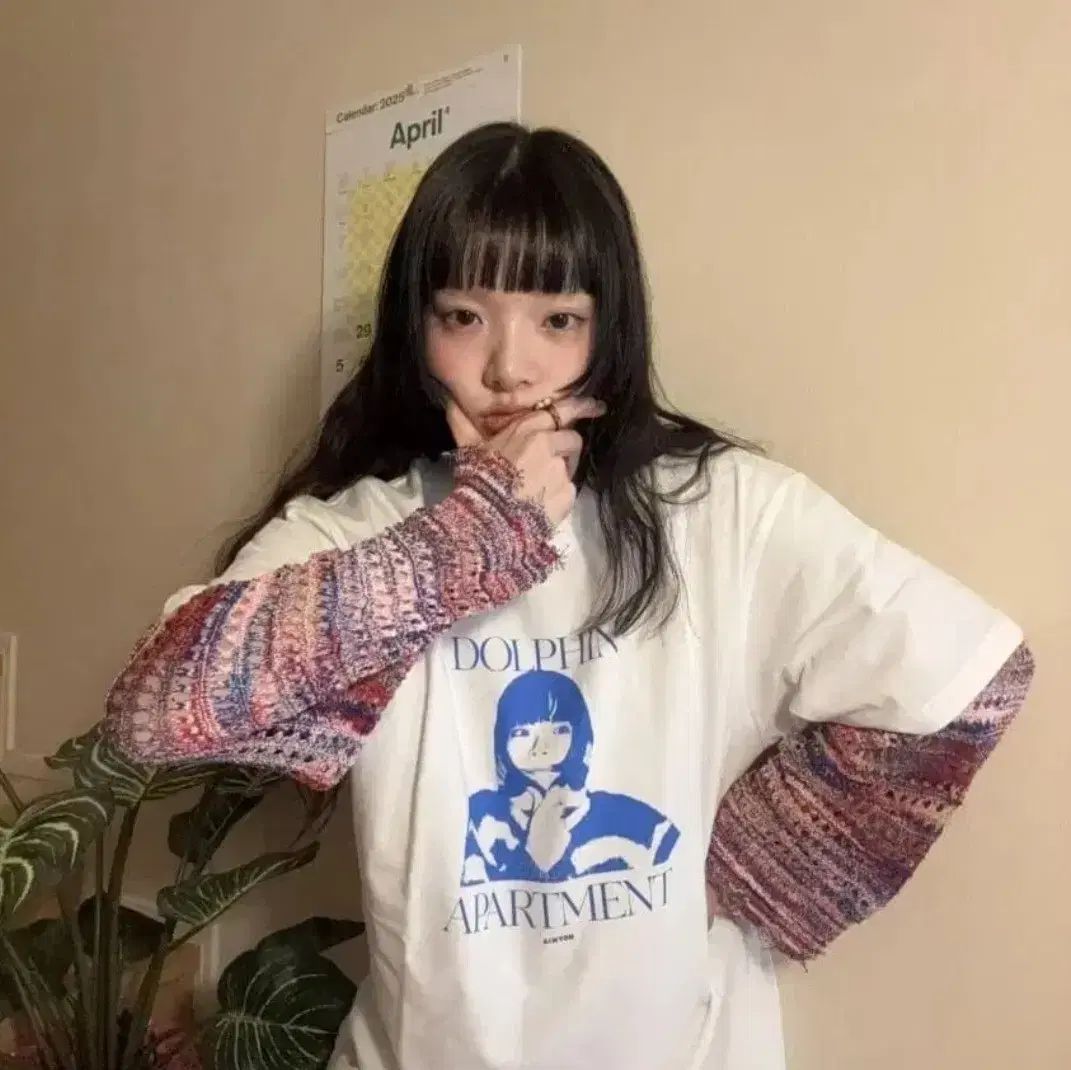 あいみょん MD ドルフィン アパートメント Tシャツ L