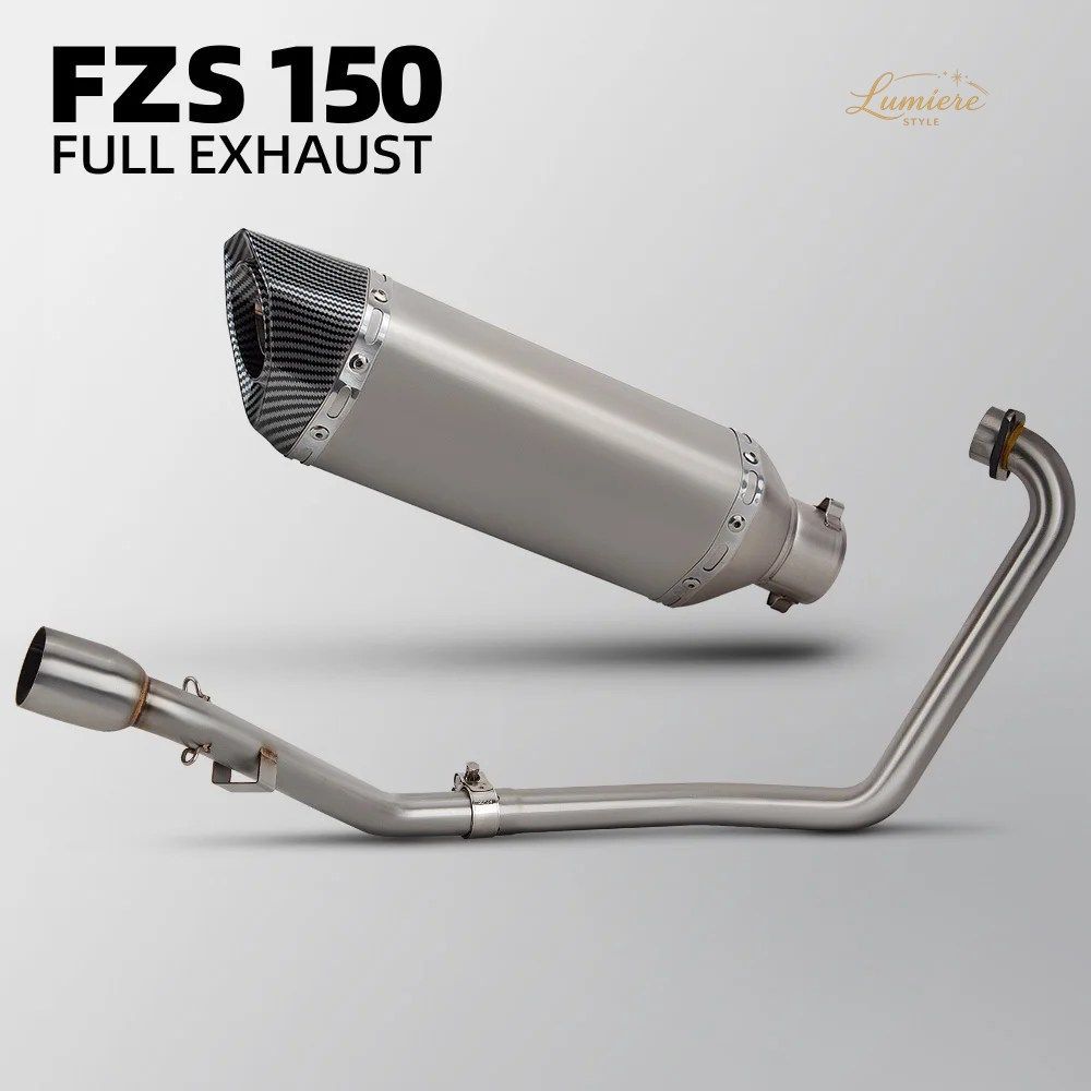 YS125 エキゾーストシステム ヤマハ YS125/YS150/GT150 FAZER FZ150 FZS150 オートバイ用エキゾーストパイプキット マニホールド 370mm マ